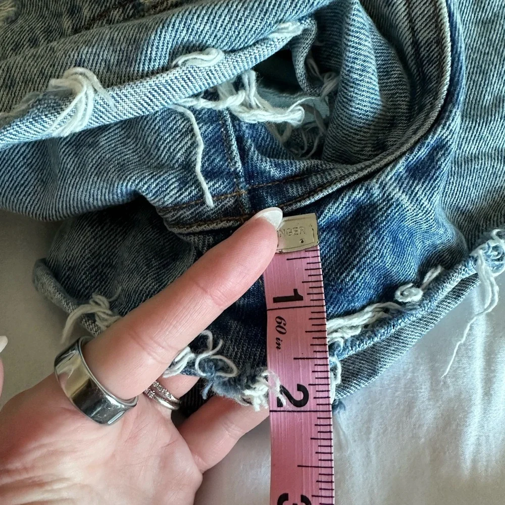 Cut Off Denim Shorts